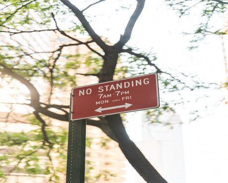 Does no standing mean no parking?
