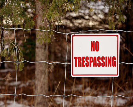 Where to buy no trespassing signs?