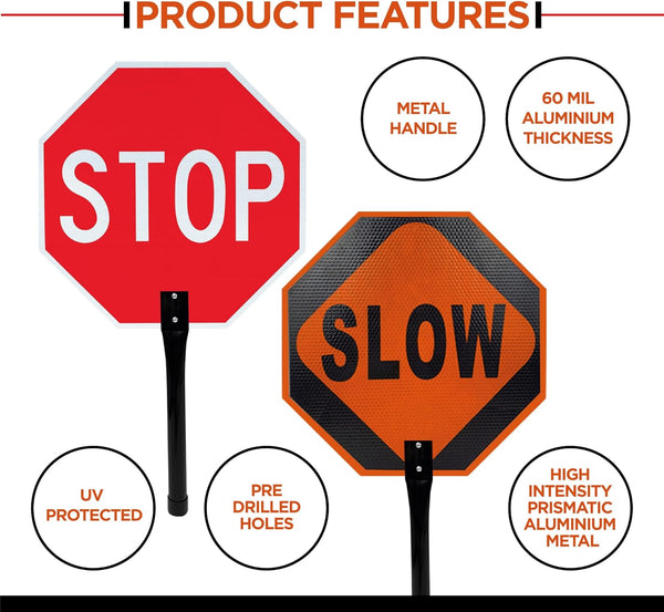 Handheld Stop / Slow Paddle - 18 x 18 Inches – Olanzu