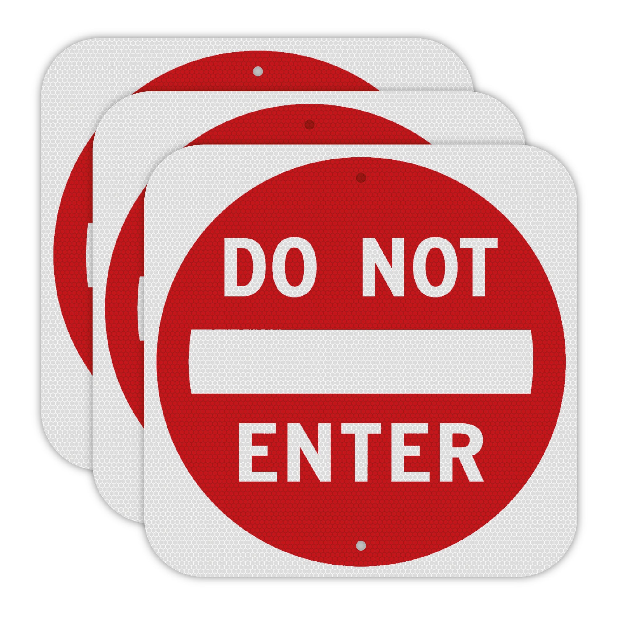 Do Not Enter Sign - 30x30 - 60 Mil - Aluminum