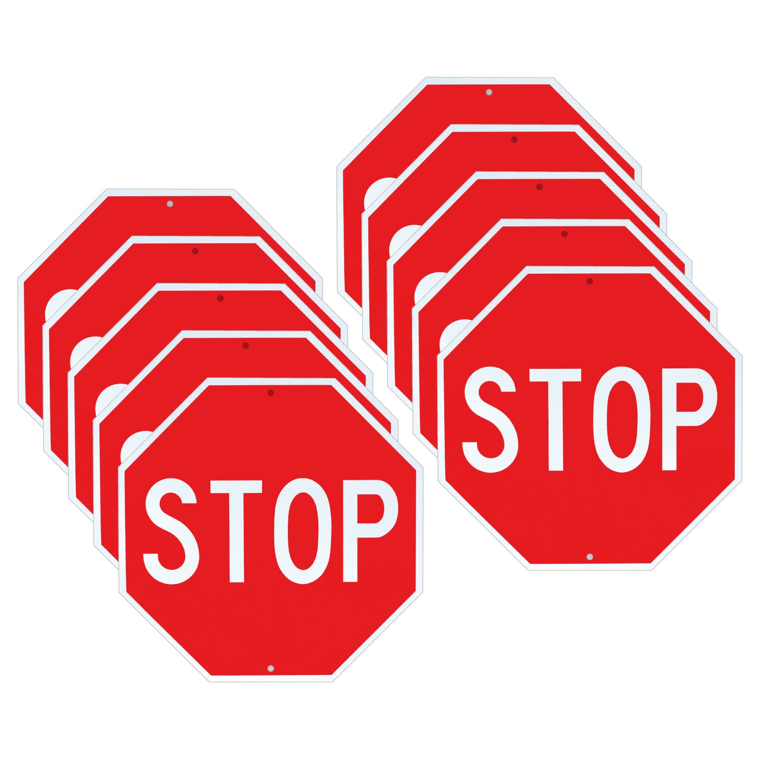 18x18 Stop Sign Aluminum 60 MIL - R1-1