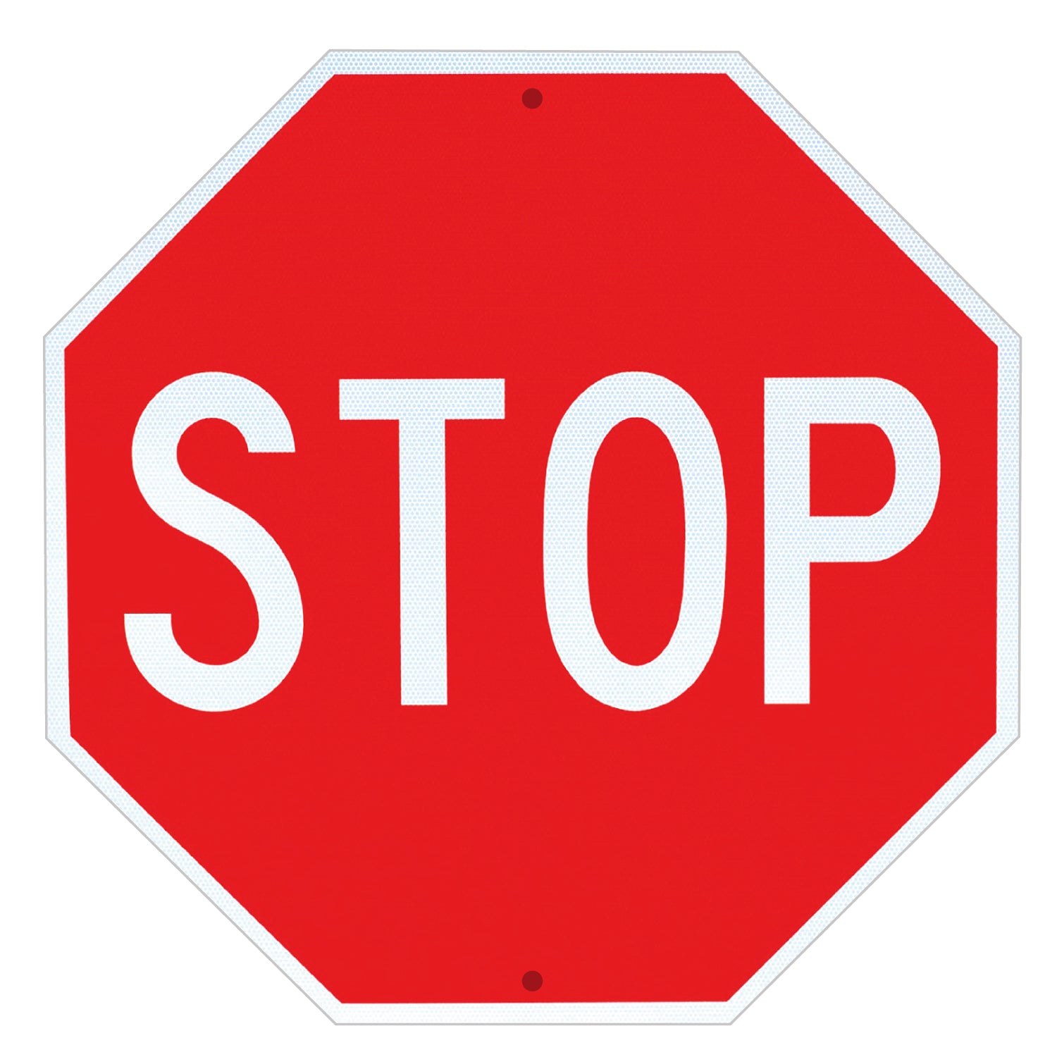36x36 Stop Sign - 80 MIL - Aluminum