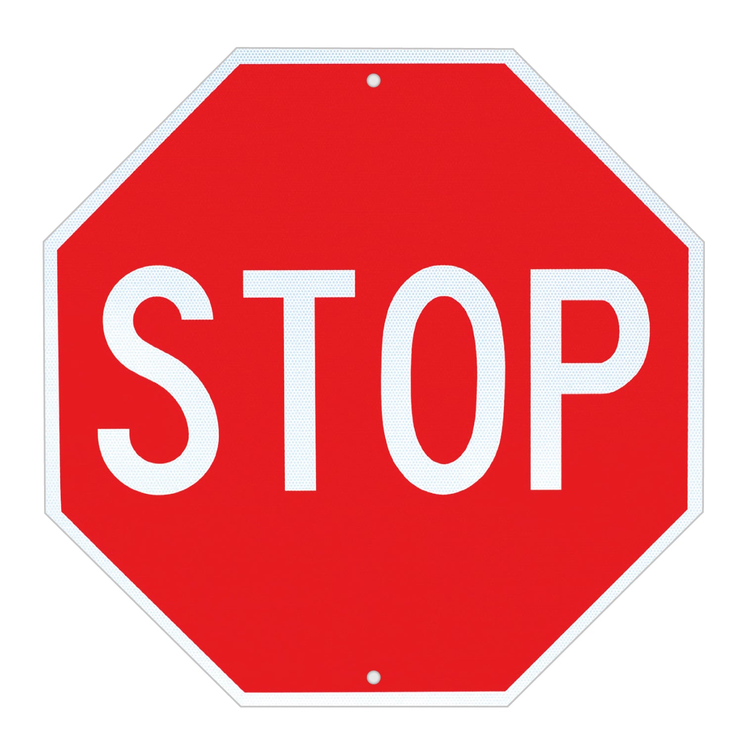 18x18 Stop Sign Aluminum 60 MIL - R1-1