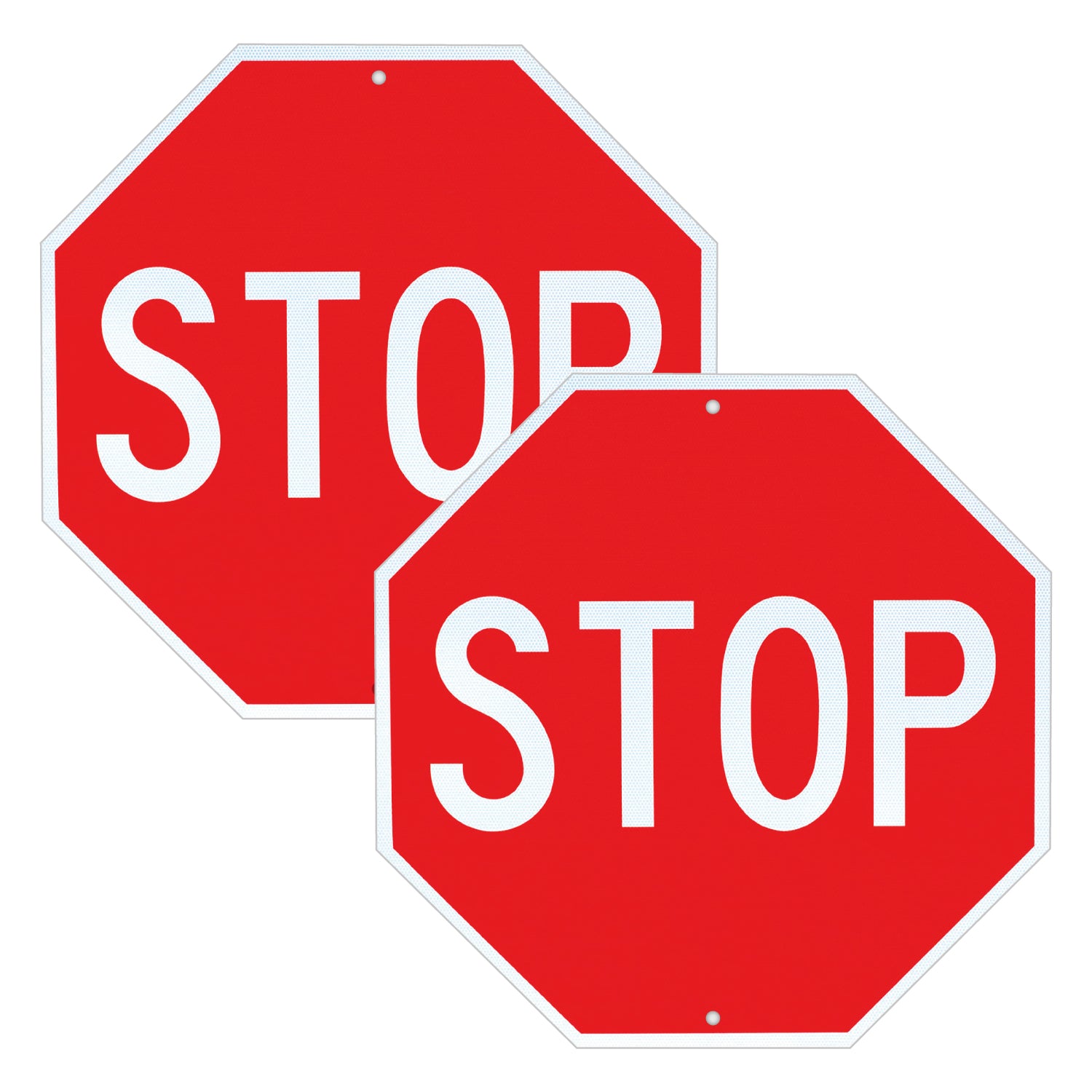 18x18 Stop Sign Aluminum 60 MIL - R1-1