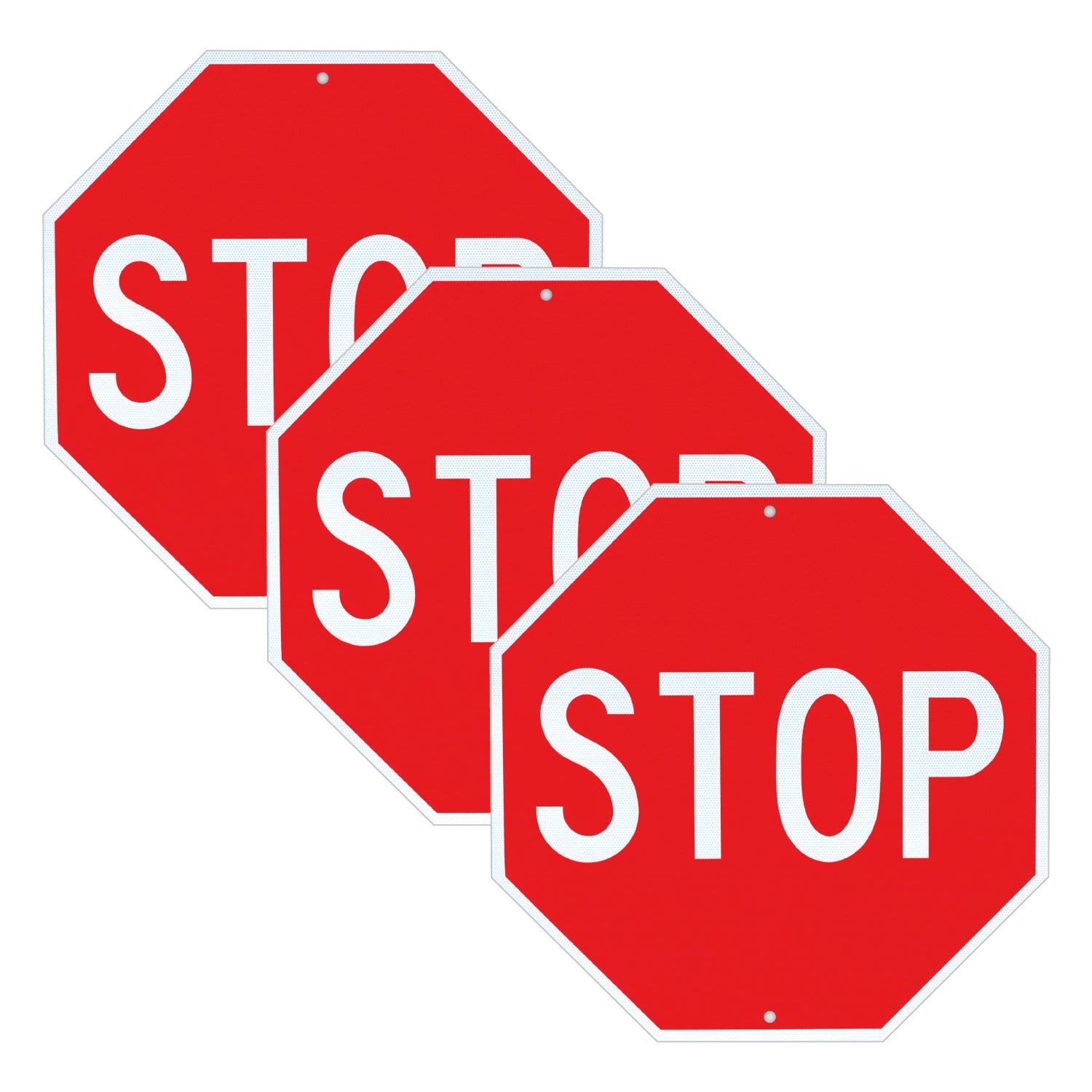 18x18 Stop Sign Aluminum 60 MIL - R1-1