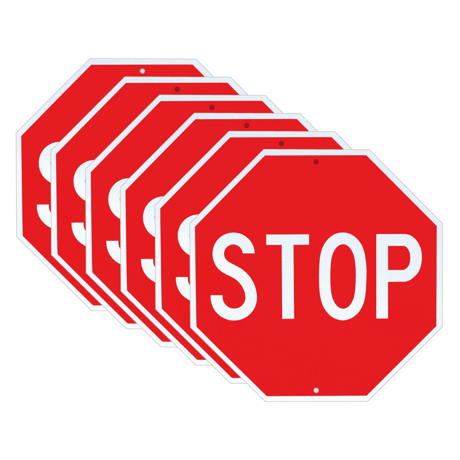 18x18 Stop Sign Aluminum 60 MIL - R1-1