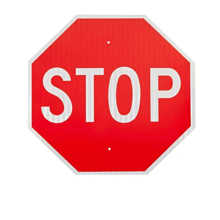 30x30 Stop Sign Aluminum 80 MIL - R1-1 Stop Sign