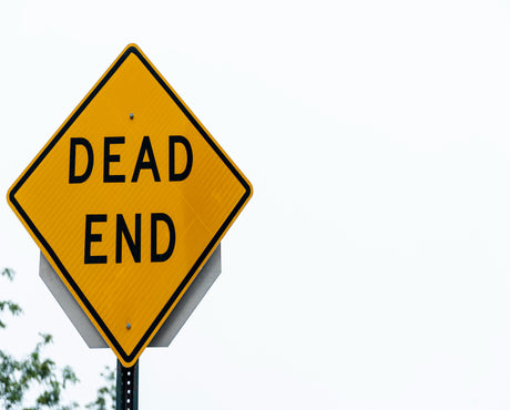 What does dead end sign mean?