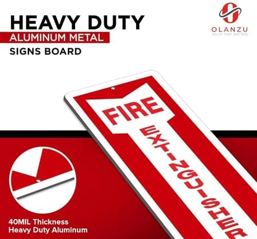 Fire Extinguisher Sign - Aluminum
