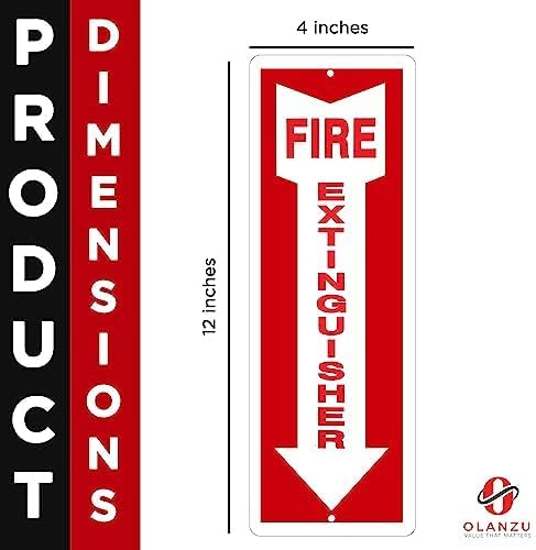 Fire Extinguisher Sign - Aluminum