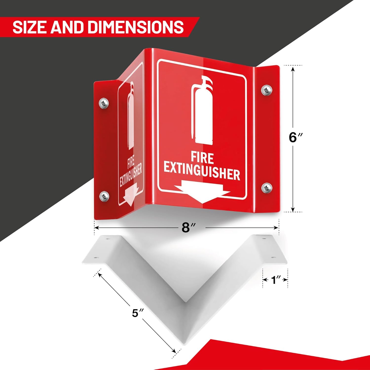 Fire Extinguisher Sign - Acrylic