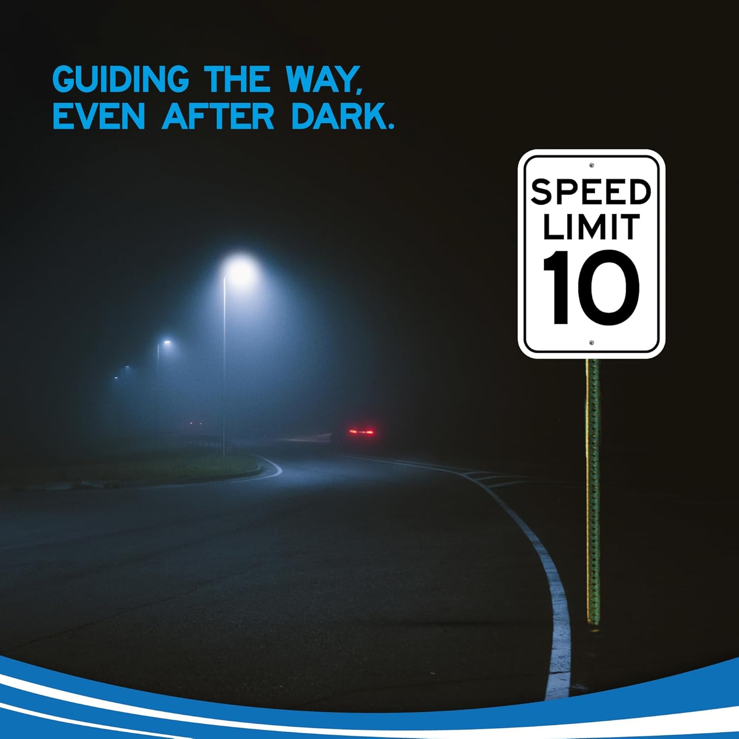 Speed Limit 10 MPH Sign - 12x18 - Aluminum