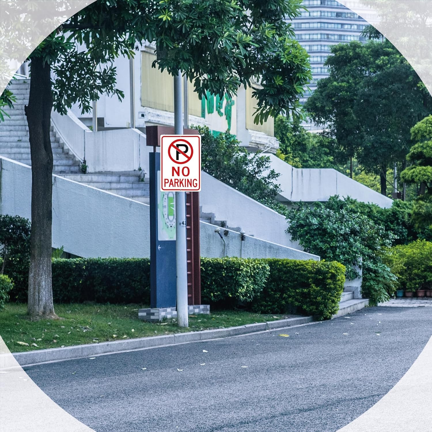 No Parking Sign - 10x14 - Aluminum